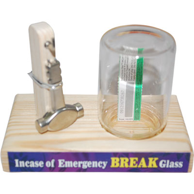 "Funny gifts - Incase Of Emergency Break Glass-1256-003 - Click here to View more details about this Product